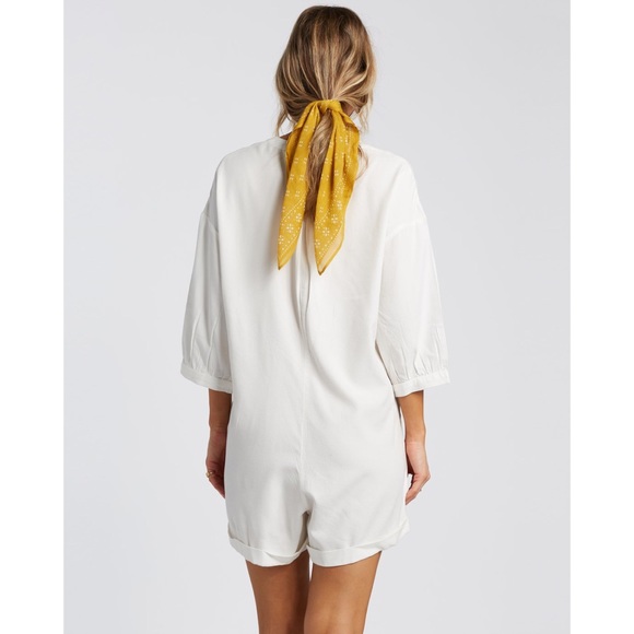 Billabong White Romper • Onesie - Picture 4 of 5